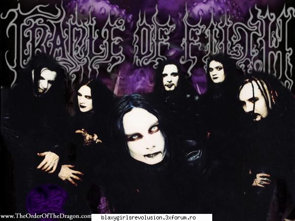 cradle filth m-am putut abtine sunt trupa black metal flamesthe foetus new day suna metal