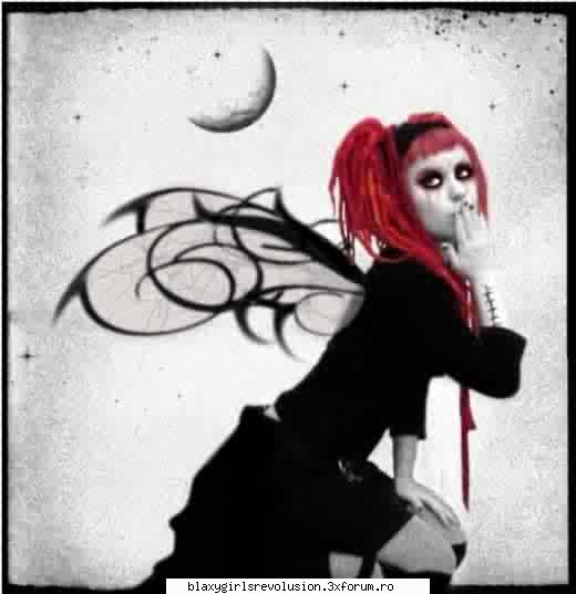 goth pics anime girl